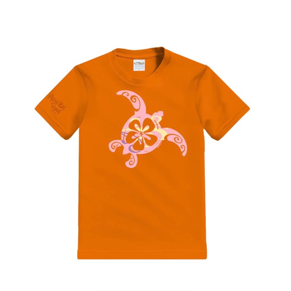 Crazy Shirts Kids Apricot Dyed Short Sleeve Tee M